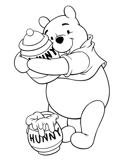 coloring page winnie  pooh coloring pages  coloring home
