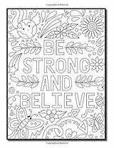 Coloring Pages Positive Colouring Quotes Adult Printable Sheets Quote Dreams Live Kids Book Inspirational Kawaii Amazon Books Affirmations Relaxation sketch template