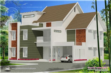 house exteriors  concetto design home kerala plans