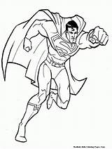 Coloring Pages Man Steel Popular sketch template
