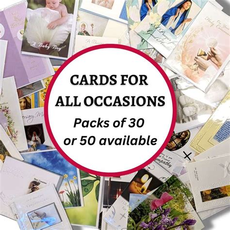 occasion card pack    cards cards st martin apostolate
