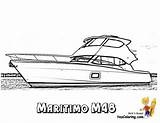 Coloring Pages Boats Boat Yacht Ships Cool Speed Fishing Yachts Motor Yescoloring Ship Kids Sheets Navy Sport M48 Sheet Books sketch template