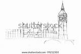 Drawing Parliament Westminster Palace Houses Pencil Shutterstock Illustration Stock Preview sketch template