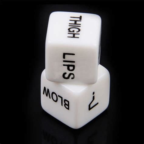 1pair 6 side sex funny adult love humour romance erotic dice party toys