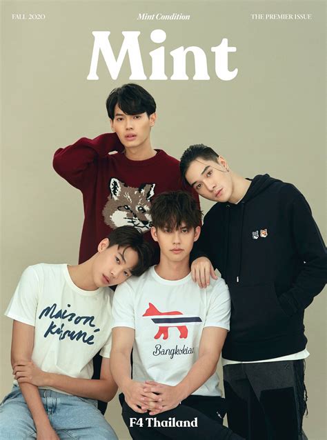 Mint Magazine คว้าตัว F4 Thailand ถ่ายแบบขึ้นปกที่แรก