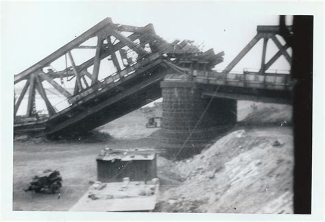 wwii duisburg hochfeld railway bridge destroyed  wik flickr