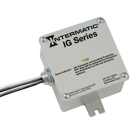 intermatic ig series type   type  surge protective device white igrc  home depot