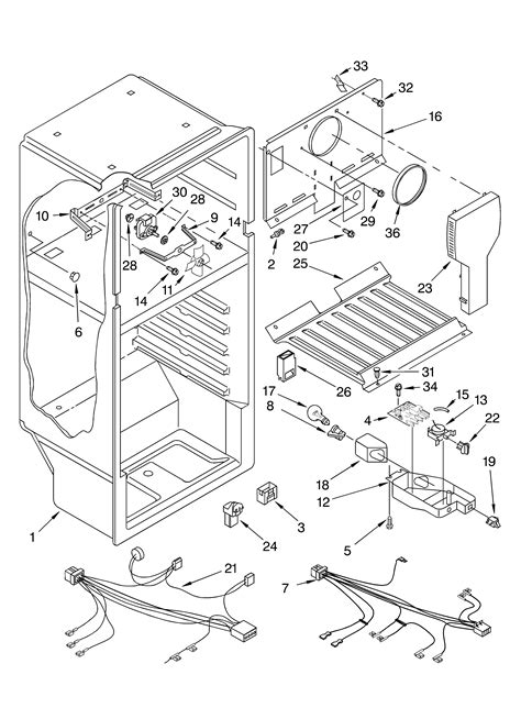 whirlpool refrigerator parts model etbpkxkq sears partsdirect