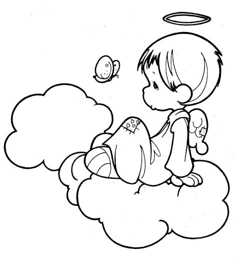angels printable coloring pages