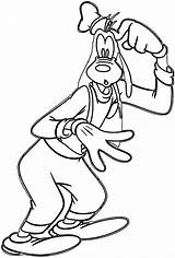 Goofy Coloring Pages Wecoloringpage sketch template
