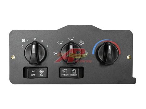 ap air  temperature control panel