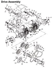grasshopper mower diagram parts list