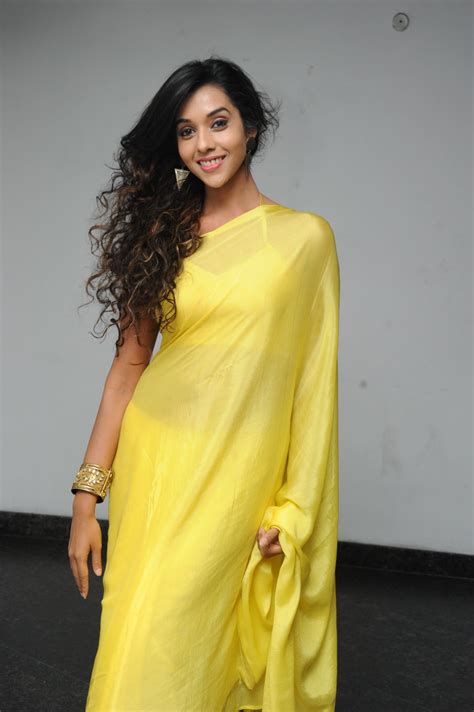 actress anu priya yellow saree photos actress saree