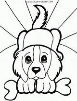 Coloring Puppy Dog Pages Print sketch template