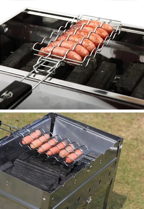bbq barbecue worst grillen mand hot dog barbecue grill mand grill rack bbq accessoires buy