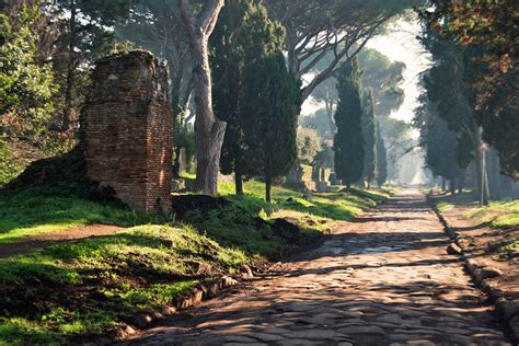 year  roman road  italy appian  rome roman roads