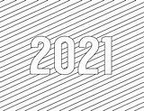 Coloring Pages Printable Year 2021 Happy Calendar Simple Lines 2022 Print Kids Sheets Color Adults Papertraildesign Printables Online Printing sketch template