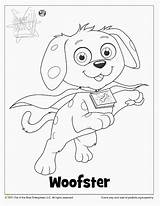 Coloring Woofster Pages Why Super Superwhy Adorable Lovely Birthday Divyajanani sketch template