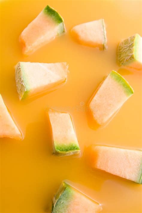 melon juice stock photo image  freshness slice drink