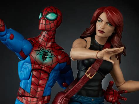 Marvel Spider Man Legends Spider Man And Mary Jane Watson