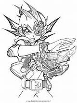 Gi Zexal Utopia Coloriage Imprimer Cartone Yugioh Dessin Animato Personaggio Disegnidacoloraregratis sketch template