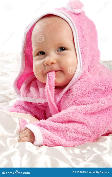 baby  pink stock image image  adorable carefree