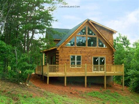 awesome north carolina log cabins  sale  home plans design