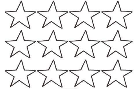 small star template   small star template png images