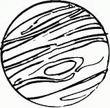 Jupiter sketch template