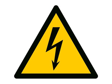 zelfklevend pictogram gevaar elektriciteit cm hubo