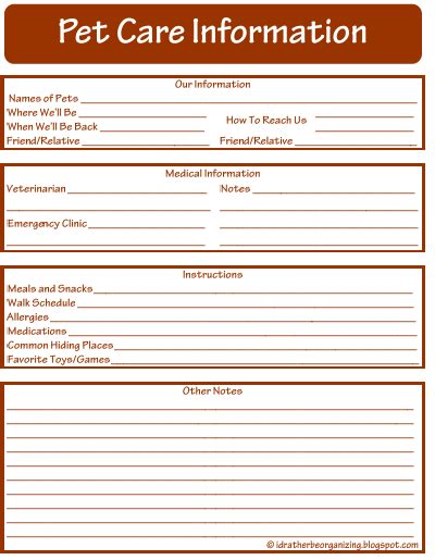 pet information sheet printable grosir baju surabaya