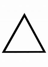 Triangle Outline Basic Triangulo Drawing Noir Un Domain Public Line Triangles Shapes Symbol Symbols Imagenes Svg sketch template