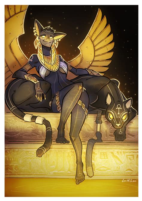 Artstation Bastet The Egyptian Goddess