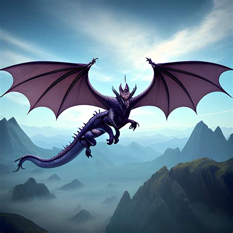 dragon flying arthubai