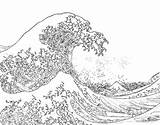 Hokusai Morze Colorear Kolorowanka Colouring Antystresowe Druku Kanagawa Mermaid Mares Bestcoloringpagesforkids Ola Stampare Drukowanka Wonder Pokoloruj Wydrukuj Malowankę sketch template