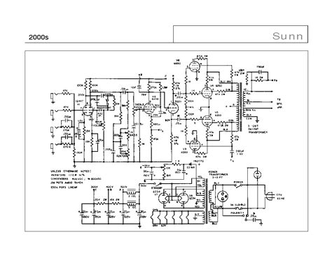 sunn  sch service manual  schematics eeprom repair info  electronics experts