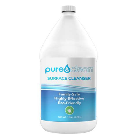 surface cleanser  gallon  ppm hocl