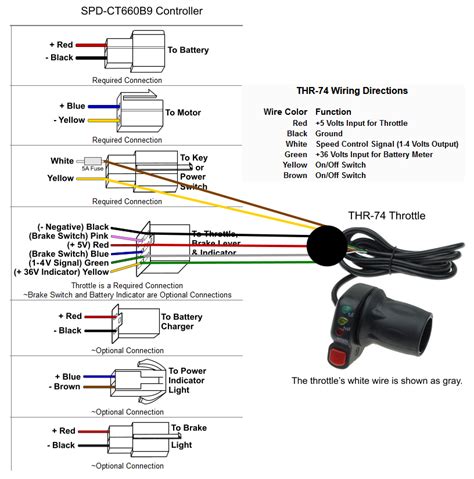 electric scooter throttle wiring diagram