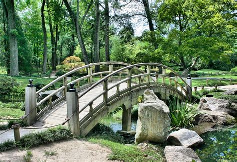 bridge japanese garden arch  photo  pixabay