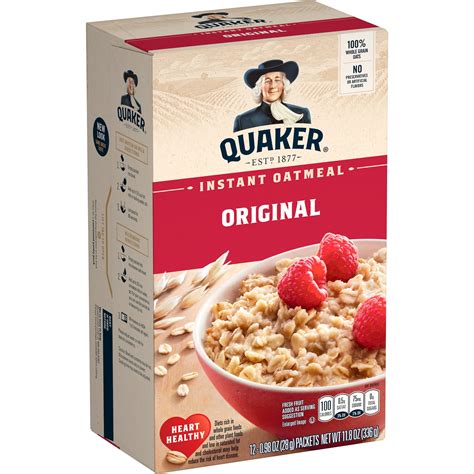 quaker instant oatmeal original  packets walmartcom walmartcom