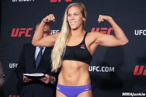 katlyn chookagian ufc 205 official weigh ins mma junkie