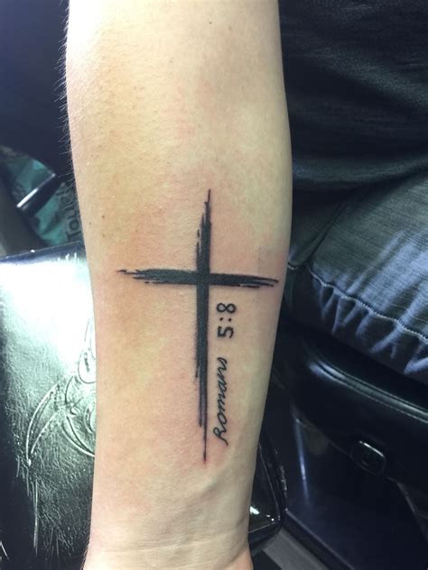 arm bible verse cross tattoos  men  tattoo ideas