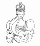 Barbie Coloring Pages Dancing sketch template