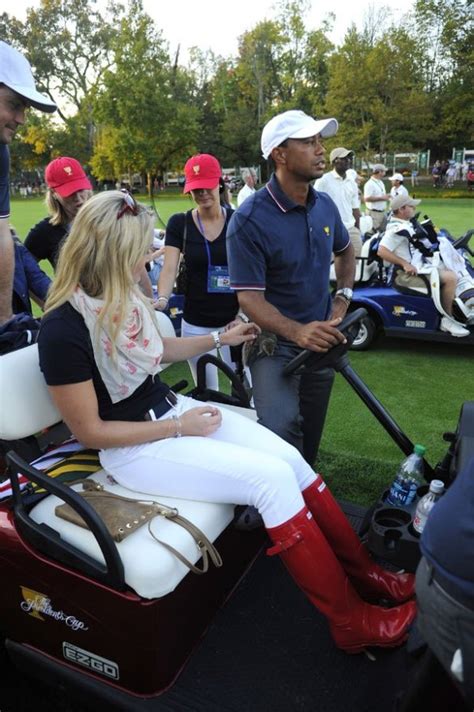 not even acquaintances photos disprove tiger woods manager s denial of steamy romance with