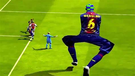 messi makes goalkeeper score own goal funny fifa fails and glitches