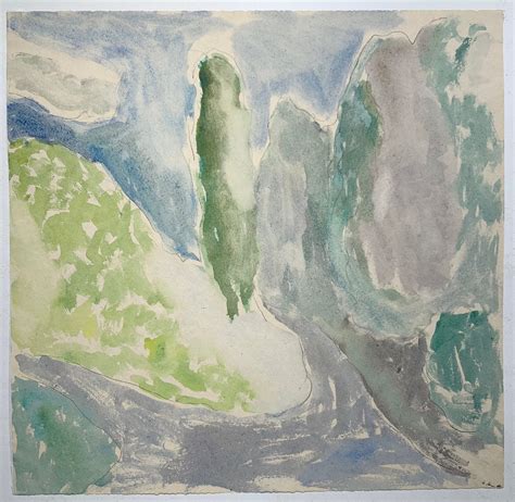 yuri larin russian landscape abstract painting  sale  stdibs