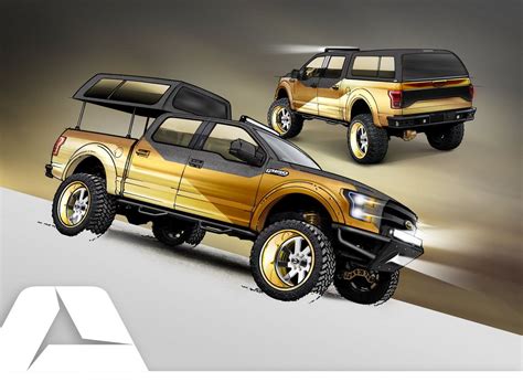 ford previews  concept trucks   sema picture