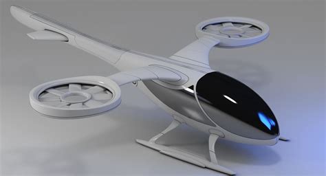 futuristic drone   model cgtrader