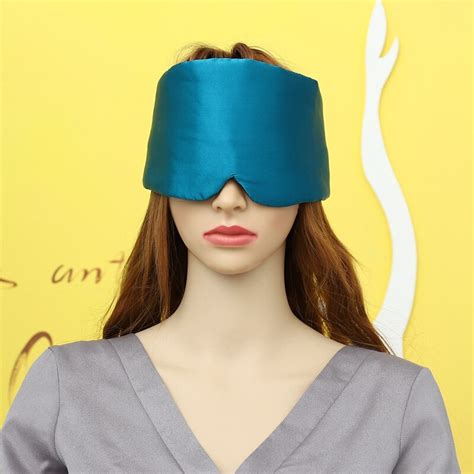 Breathable Silk Sleep Eye Mask Soft Portable Rest Blindfold Cover Shade