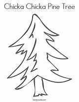 Pine Coloring Tree Chicka Alabama Longleaf Needles Has Leaf Long Drawing Template Favorites Login Add Twistynoodle Built California Usa Getdrawings sketch template
